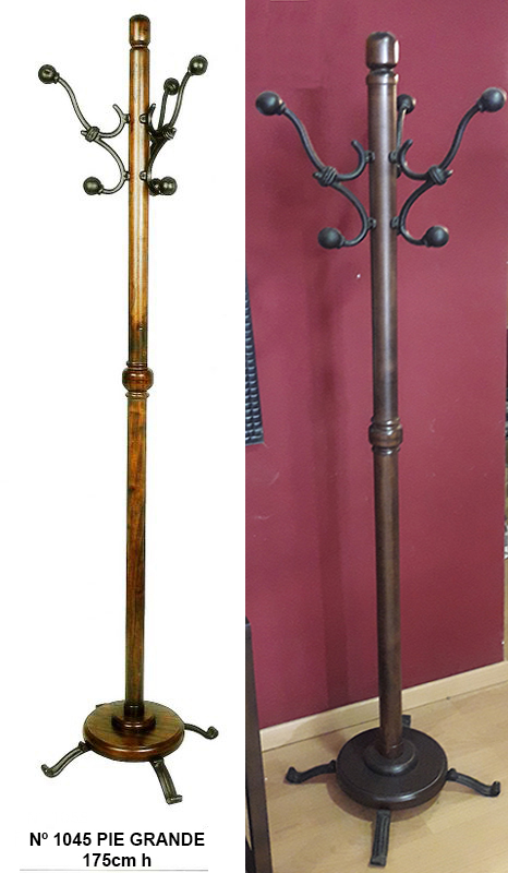 PERCHEROS DE PARED Y DE PIE